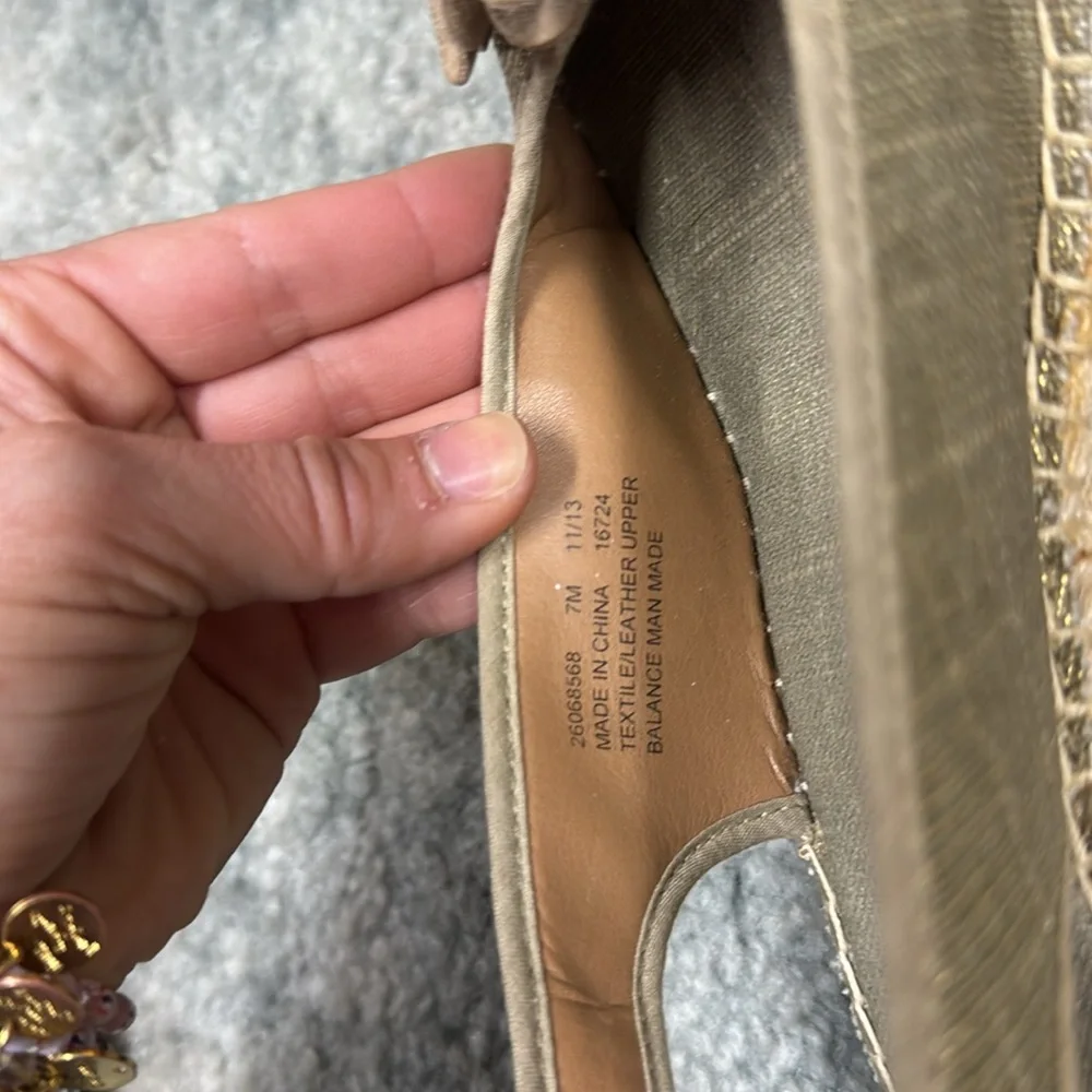 Clark’s Artisan Women's Slingback Sandals - Gold